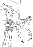 Toy Story kleurplaat 45